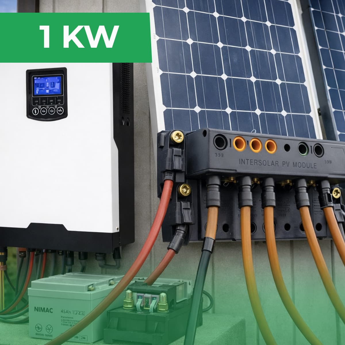 Kit Híbrido 1 kW